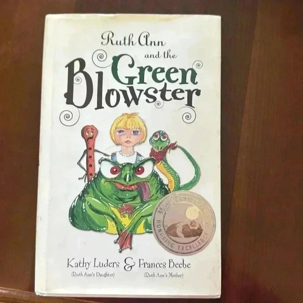 Ruth Ann and the Green Blowster Vintage Childrens Hardcover Book